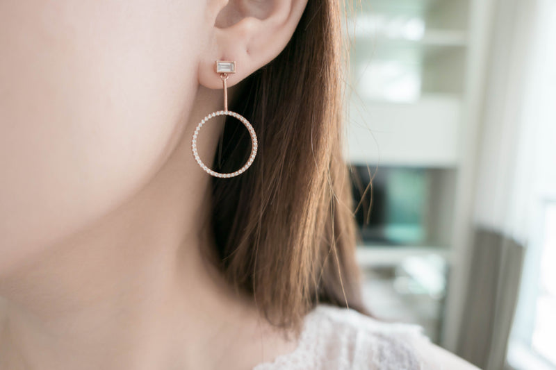Crystal Loop, Earrings/ ER8315
