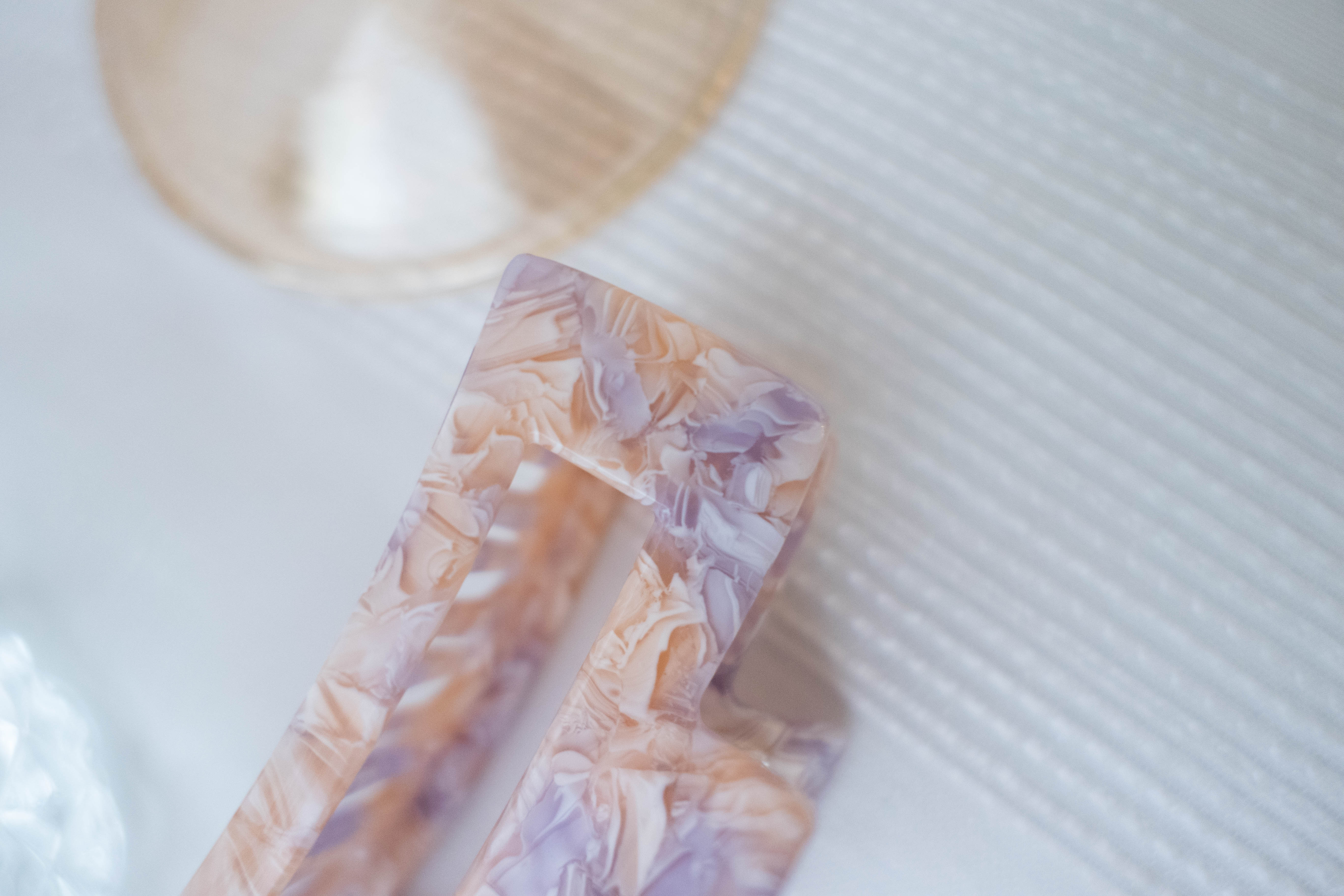 Marble Lavender, Hair Clip/ HA8099