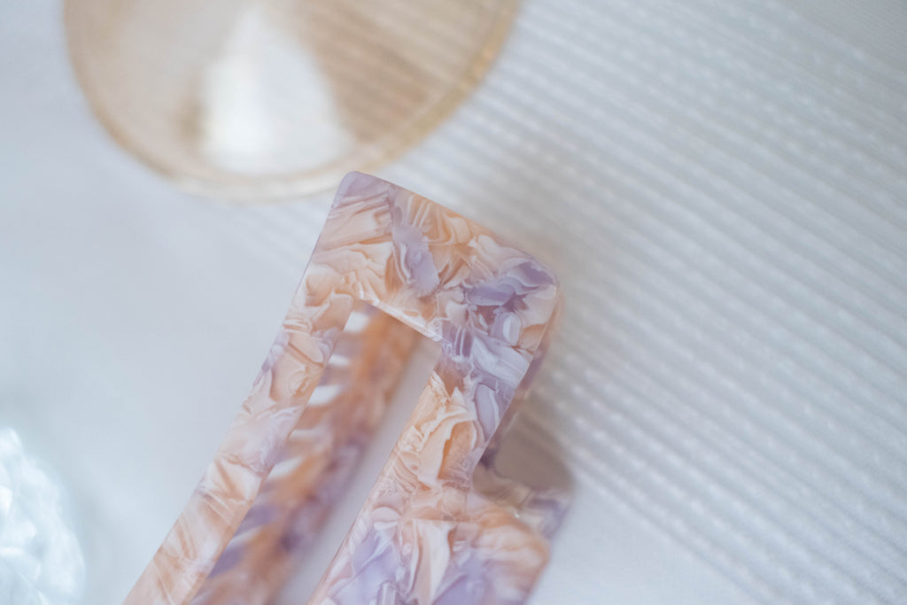 Marble Lavender, Hair Clip/ HA8099
