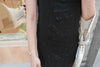 Black 皺紋小優雅吊帶連身裙, Dress/ DS8905