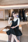 Layers 微甜三層顯瘦傘擺吊帶裙, Dress/ DS8913