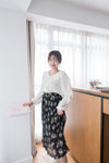 Thousand Nights 一千零一夜花束百褶長裙, Dress/ SK8548