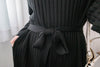 Anden 柔軟彈性寬鬆修腰直紋裙, Dress/ DS8935