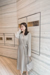Anden 柔軟彈性寬鬆修腰直紋裙, Dress/ DS8935
