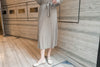 Anden 柔軟彈性寬鬆修腰直紋裙, Dress/ DS8935