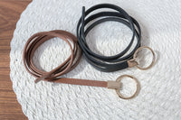 Circle Ring 打結金色圓環牛皮, Belt/ BT8110 (pre-order)