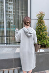 Quality 輕便美混灰防皺舒適衛衣, Hoodie Dress/ DS8977