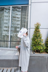 Quality 輕便美混灰防皺舒適衛衣, Hoodie Dress/ DS8977