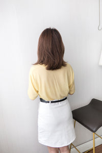 Fine Line 真皮立體金屬釦, Belt/ BT8112 (pre-order)