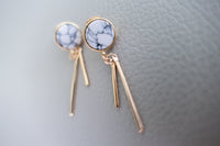 Marble Drop Bar, Earrings/ ER8252