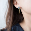 Marble Drop Bar, Earrings/ ER8252