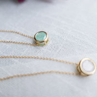 Rolling GemStone, Necklace/ NL8124