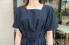 //熱賣重開 超超超值得入手 //Pleated Waist 輕盈方領前後車褶腰身, Dress/ DS9061 (Pre-order)