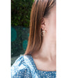 Dry Floral Pearl, Drop Earrings/ ER8323
