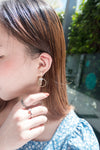 Dry Floral Pearl, Drop Earrings/ ER8323