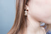 Dry Floral Pearl, Drop Earrings/ ER8323