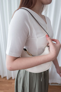 Saddle 皮紋小袋, Bag/ BG8084