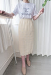Moon Bathing 浪漫詩句文字,Tee/ TP8776 (honeydew sold out)