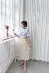 Moon Bathing 浪漫詩句文字,Tee/ TP8776 (honeydew sold out)