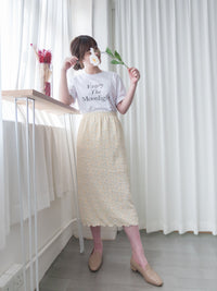 Moon Bathing 浪漫詩句文字,Tee/ TP8776 (honeydew sold out)