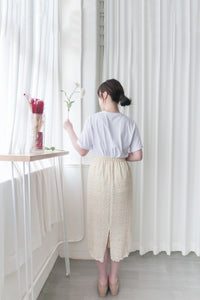 Moon Bathing 浪漫詩句文字,Tee/ TP8776 (honeydew sold out)