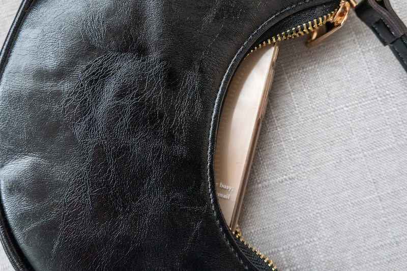 Saddle 皮紋小袋, Bag/ BG8084