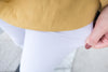 Flare Elastic 全條彈性百搭貼身小直腳, Pants/ PT8220 (WHITE S)