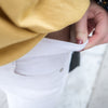 Flare Elastic 全條彈性百搭貼身小直腳, Pants/ PT8220 (WHITE S)