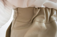 Faux Leather 簡約皮感雙口袋半身裙, Skirt/ SK8646