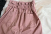 High Waist 設計感腰身高腰顯瘦闊鬆, Pants/ PT8354 (palevioletred soldout)