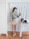 Elastic 腰帶全條超彈性裙褲, Skirt Pants/ SK8649