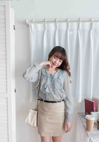 Elastic 腰帶全條超彈性裙褲, Skirt Pants/ SK8649