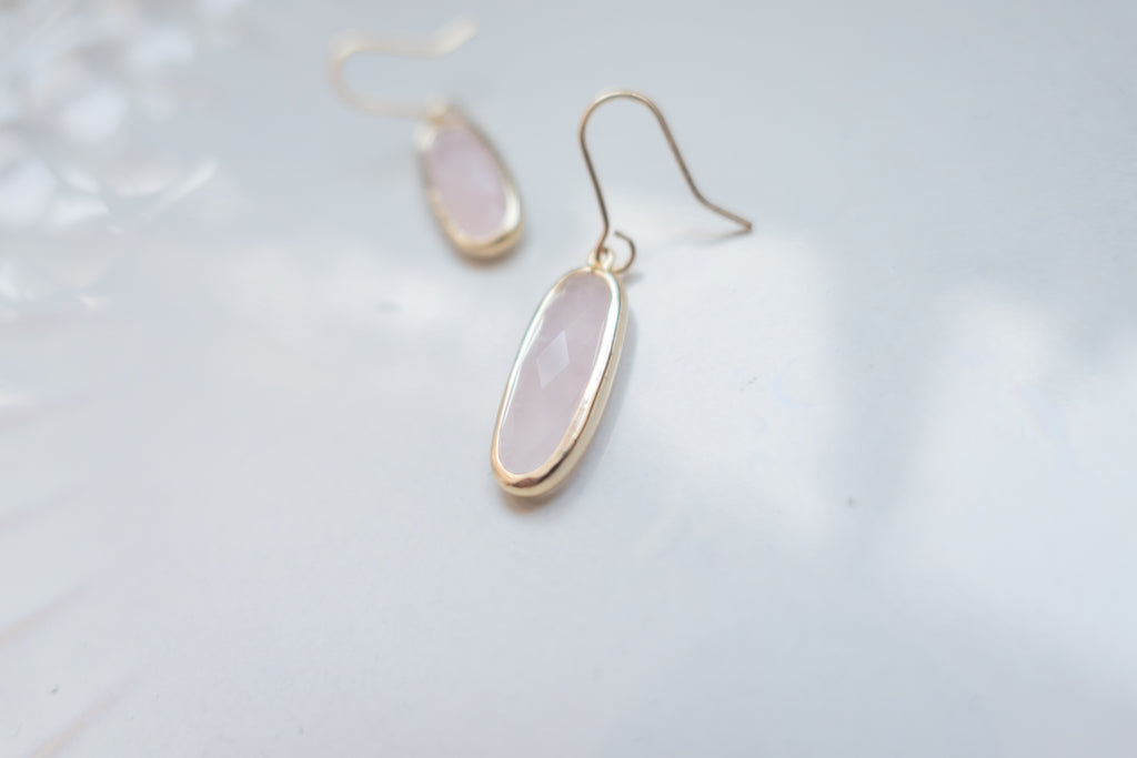 treasure crystal (babypink), Earrings/ ER8274