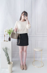 Elastic 腰帶全條超彈性裙褲, Skirt Pants/ SK8649