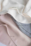【現貨限量回歸 GreyishBlue/White】Pleated Sleeve 簡約雪紡漸細百褶手袖, Blouse/ BU8856