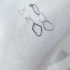 Silver made, loops earrings/ ER8276