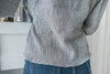 Secret Check 皺條紋暗格橡筋修腰, Blouse/ BU8872 (black sold out)