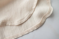 【訂造中獨家款 限量發售 】Ruffle 淺杏色小寬花邊企領, Blouse/ BU8875 （Pre-order)