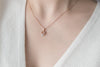 Crystal Clip, Necklace/ NL8137 (rosegold sold out)