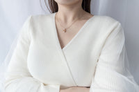 Crystal Clip, Necklace/ NL8137 (rosegold sold out)
