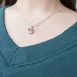 Crystal Clip, Necklace/ NL8137 (rosegold sold out)