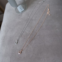 Crystal Clip, Necklace/ NL8137 (rosegold sold out)