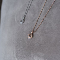 Crystal Clip, Necklace/ NL8137 (rosegold sold out)