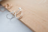 Silver-made ring, earrings/ ER8340 (Misty gold sold out)