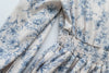 【早秋預訂優惠 -$15】（intent x Korea 獨家款) Porcelain 線條青花瓷顯瘦後橡筋, Dress/ DS9135 （Pre-order/優惠 9月14日完結)