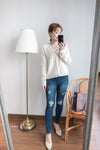 Crazy Slim Ripped Jeans / PT8058