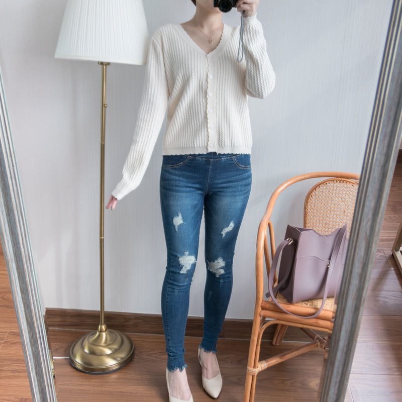 Crazy Slim Ripped Jeans / PT8058
