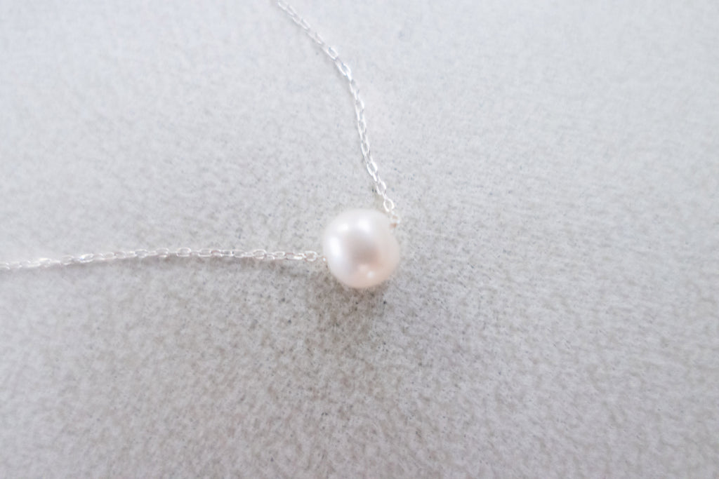 Silver made Real Pearl, Necklace/ NL8146
