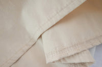 Light Beige 淺杏車褶修腰淑女連身裙, Dress/ DS9166