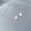 Round Shell Stone, Earrings/ ER8285